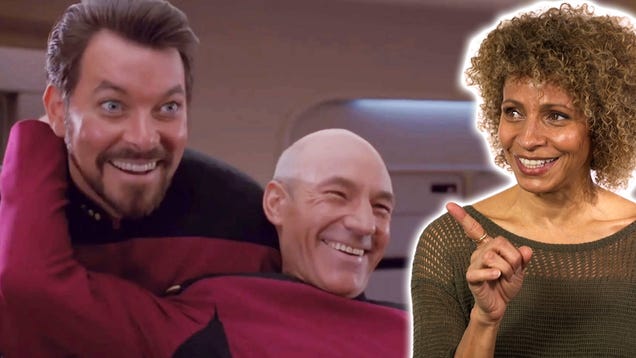 ‘I Saw Jonathan Frakes Giving Patrick Stewart a Noogie’