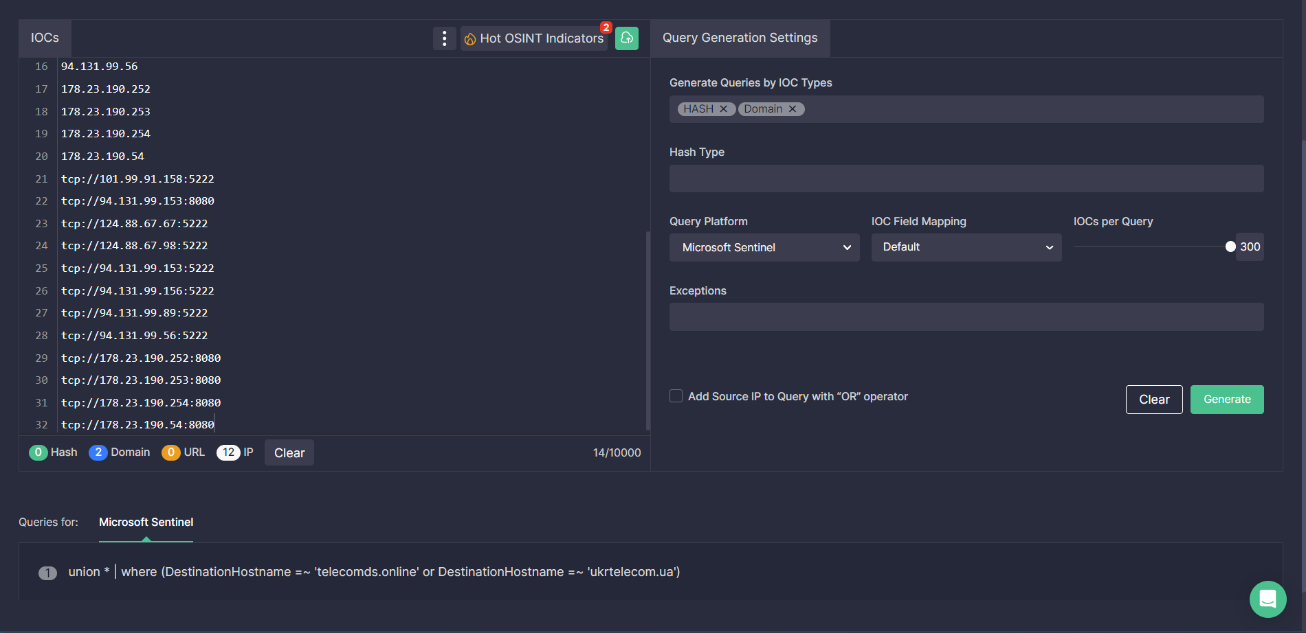 Uncoder CTI: Using IOCs from CERT-UA#5926 Alert