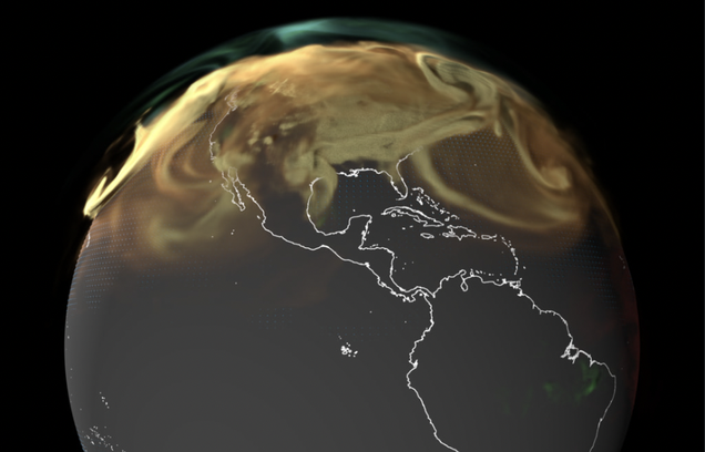 NASA Visualization Offers a Disturbing Glimpse of All That Carbon in Our Atmosphere