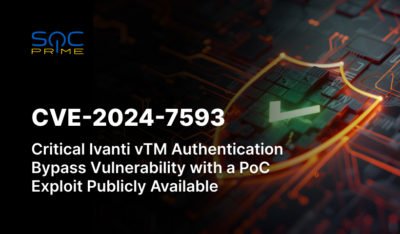 CVE-2024-7593 Detection: A Critical Vulnerability in Ivanti Virtual Traffic Manager Enables Unauthorized Admin Access