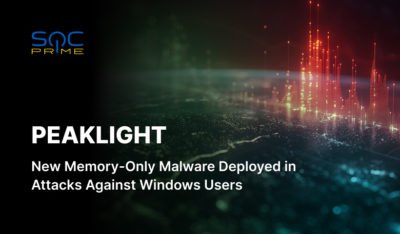 PEAKLIGHT Malware Detection: New Stealthy Downloader Leveraged in Attacks Against Windows Systems