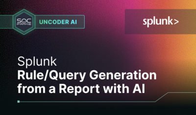 AI-Powered SPL Rule Generation for WRECKSTEEL IOC Detection