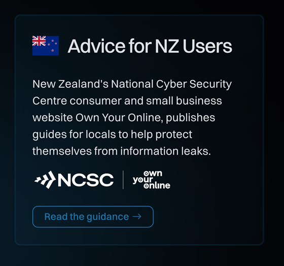 Get Pwned, Get Local Advice From a Trusted Gov Source