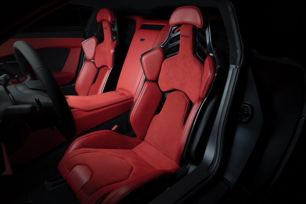 Toyota GR GT seats